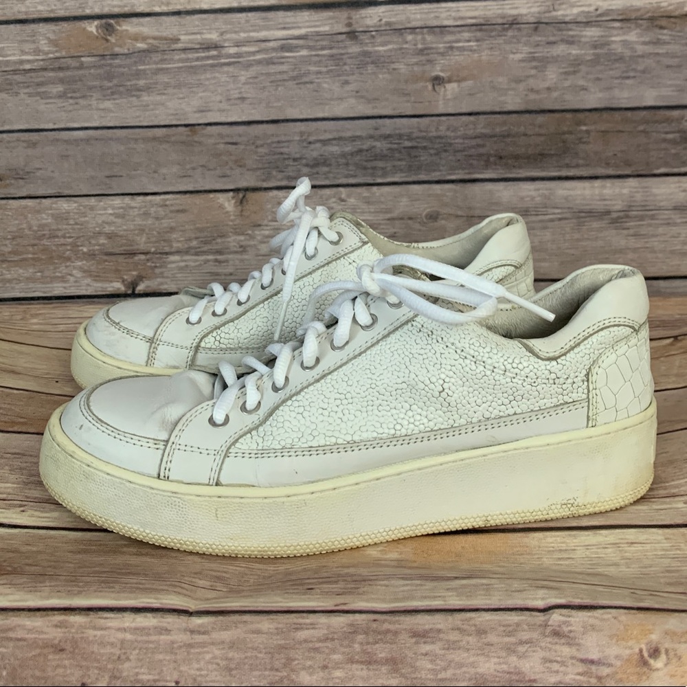 Free People Letterman sneakers